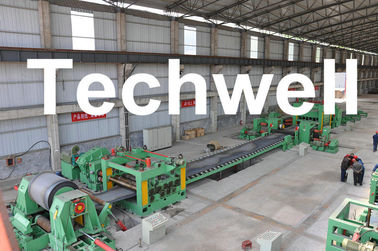 0.3 - 3.0mm / 0.5 - 3.0mm Steel Coil Cut To length Machine Line With Auto Stacker System