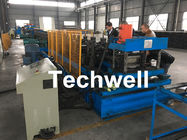 Automatic PLC Control Cable Tray Roll Forming Machine With Servo Guiding Device