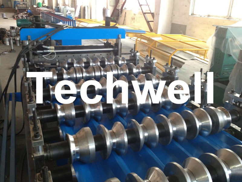 O telhado hidráulico do metal do corte lamina a formação das estações TW27-195-780 da máquina 13 - 22