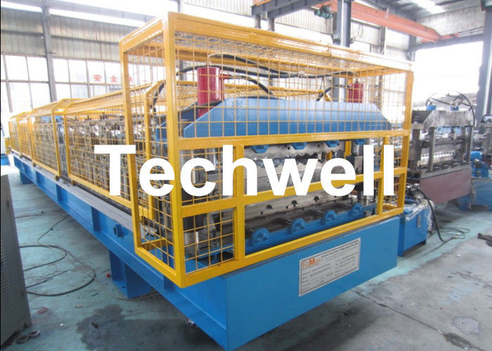 rolo do painel do telhado da dupla camada da espessura de 0,3 - de 0.8mm que forma a máquina para o revestimento da parede do telhado