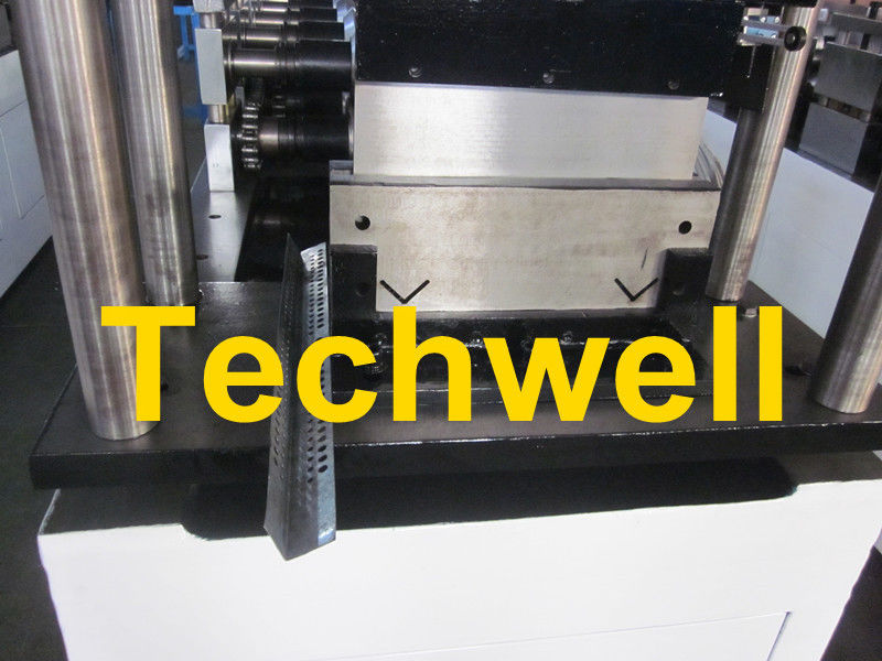 rolo de aço do ângulo de parede de 0,4 - de 1.0mm que forma a máquina com diâmetro da linha central de 60mm