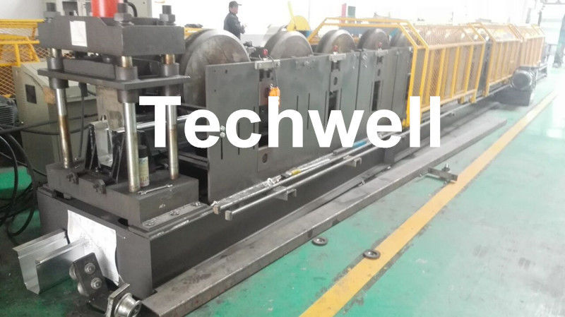0-15m/min que formam a velocidade laminam a formação da máquina para fazer o canal do chapéu alto, canal de Furring