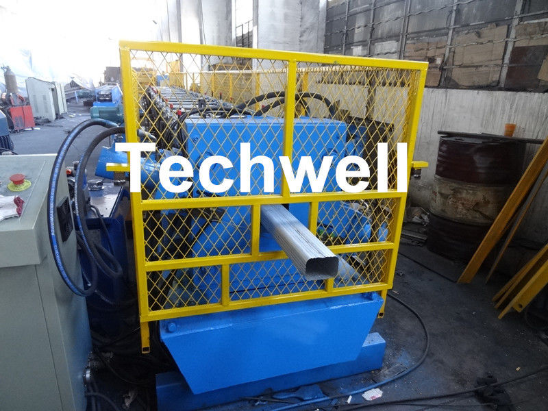 rolo feito sob encomenda de formação do conduto pluvial da estação 7.5Kw 20 que forma a máquina para o conduto pluvial da água da chuva