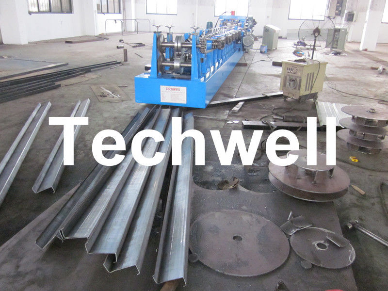 Rolo de aço automático do Purlin que forma a máquina com sistema de controlo do PLC para Purlins da ECO Zee