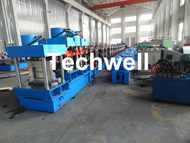 Rolo de aço automático do Purlin que forma a máquina com sistema de controlo do PLC para Purlins da ECO Zee