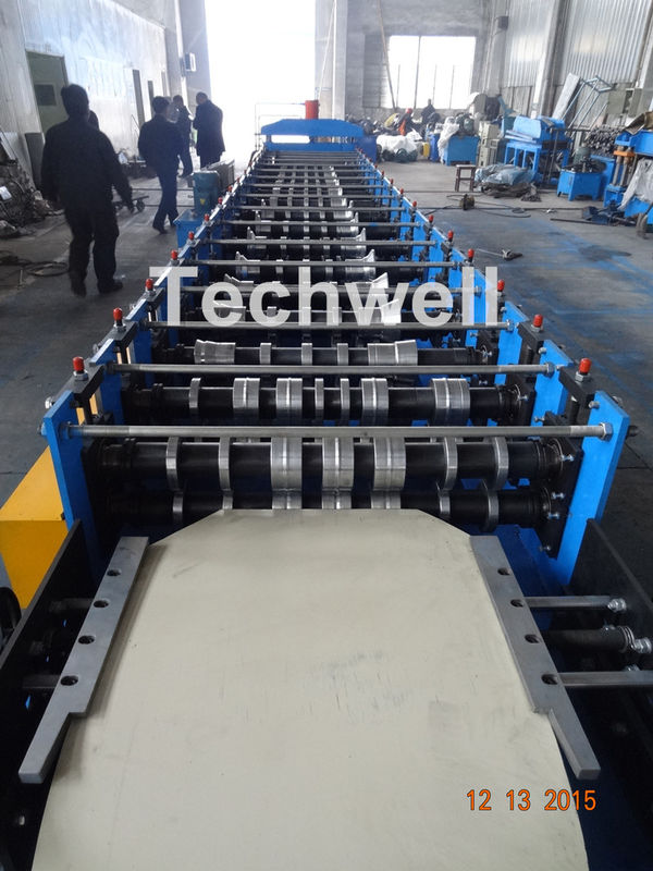 o rolo de aço da cor grossa de 0.3-0.8Mm que forma a máquina/plutônio almofada laminado formando máquinas