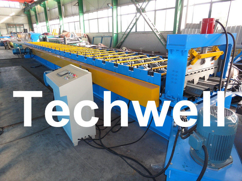 O rolo galvanizado do Decking do assoalho da chapa de aço que forma a máquina/lamina a formação da máquina