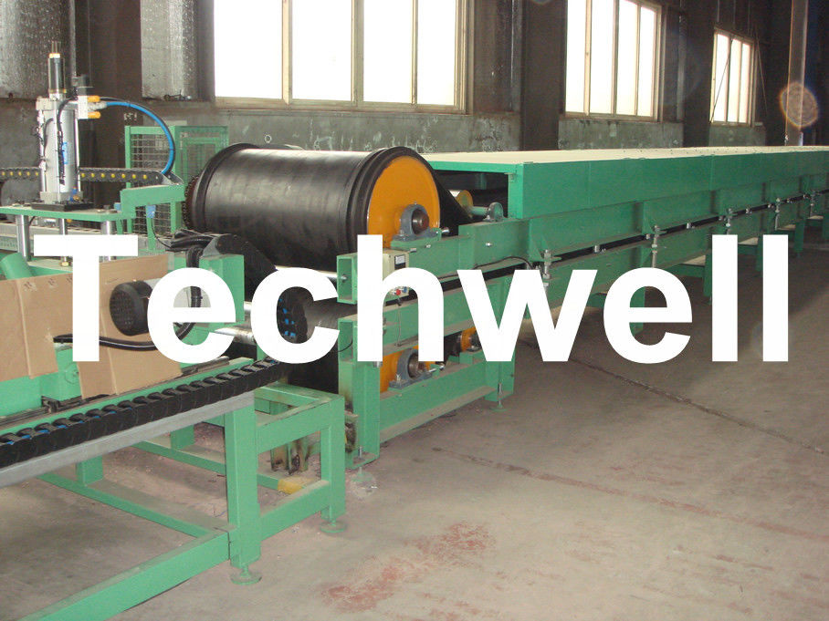 Galvanizado, máquina isolada plutônio do painel de sanduíche do aço da cor para os painéis de parede TW-PU1000 do telhado