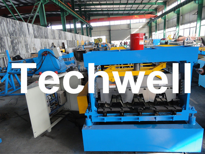 O rolo galvanizado do Decking do assoalho da chapa de aço que forma a máquina/lamina a formação da máquina
